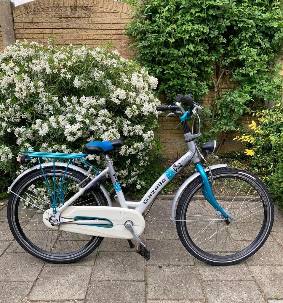 Gazelle Whale 24 inch kinderfiets met 3 versnellingen, Ophalen, Gebruikt, 20 inch of meer