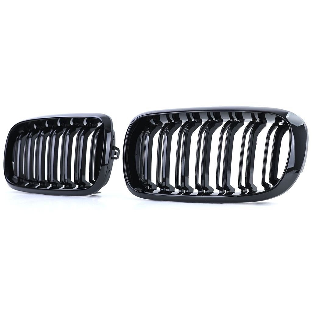 Grilll Voor Bmw X5 F15 X6 X16 Gans Zwart Dubbele Spijl, Verzenden, Automotive Parts, A.parts@hotmail.nl, Trasmolenlaan 12 3447 GZ Woerden