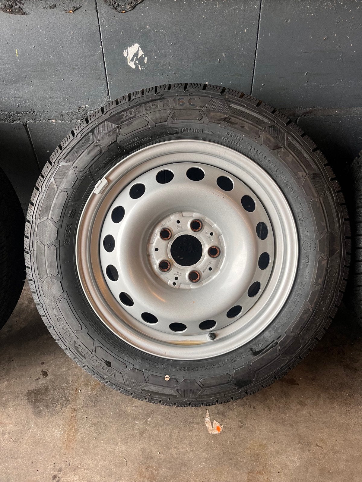 16" Orginele Mercedes Vito W447 Winterset Continental TPMS, Bestelwagen, 16 inch, Banden en Velgen, Onbekend