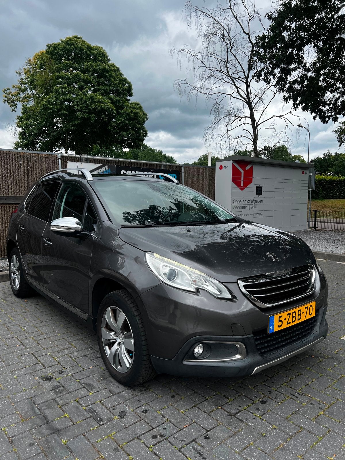 Peugeot 2008 1.2 VTI 60KW/82PK 2014 Grijs, Auto's, Peugeot, Voorwielaandrijving, 40 €/maand, Zwart, 1199 cc