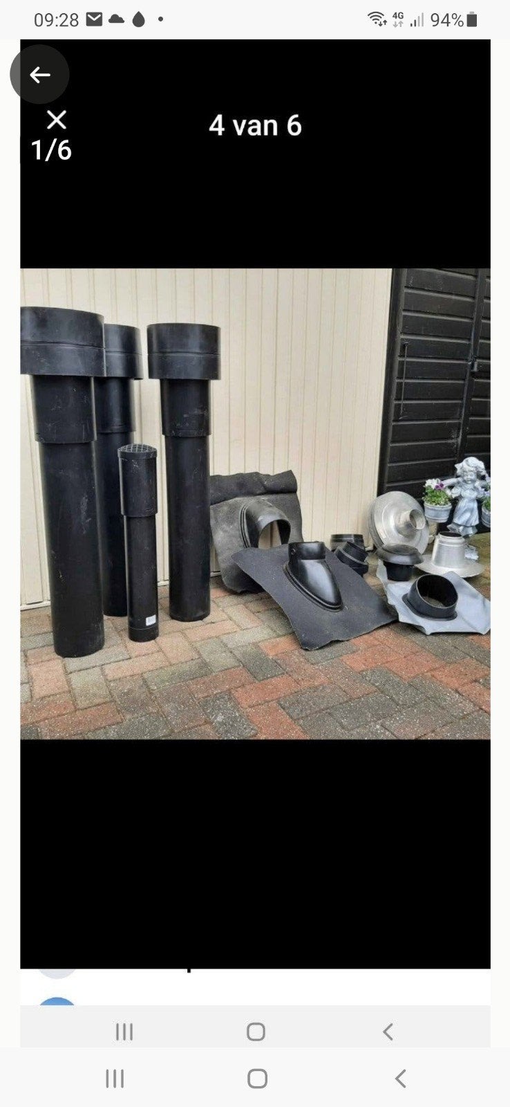 Koopje, Nieuwe dakdoorvoeren en ventilatiekappen, Doe-het-zelf en Verbouw, Overige materialen, Overige typen, Nieuw, Ophalen of Verzenden