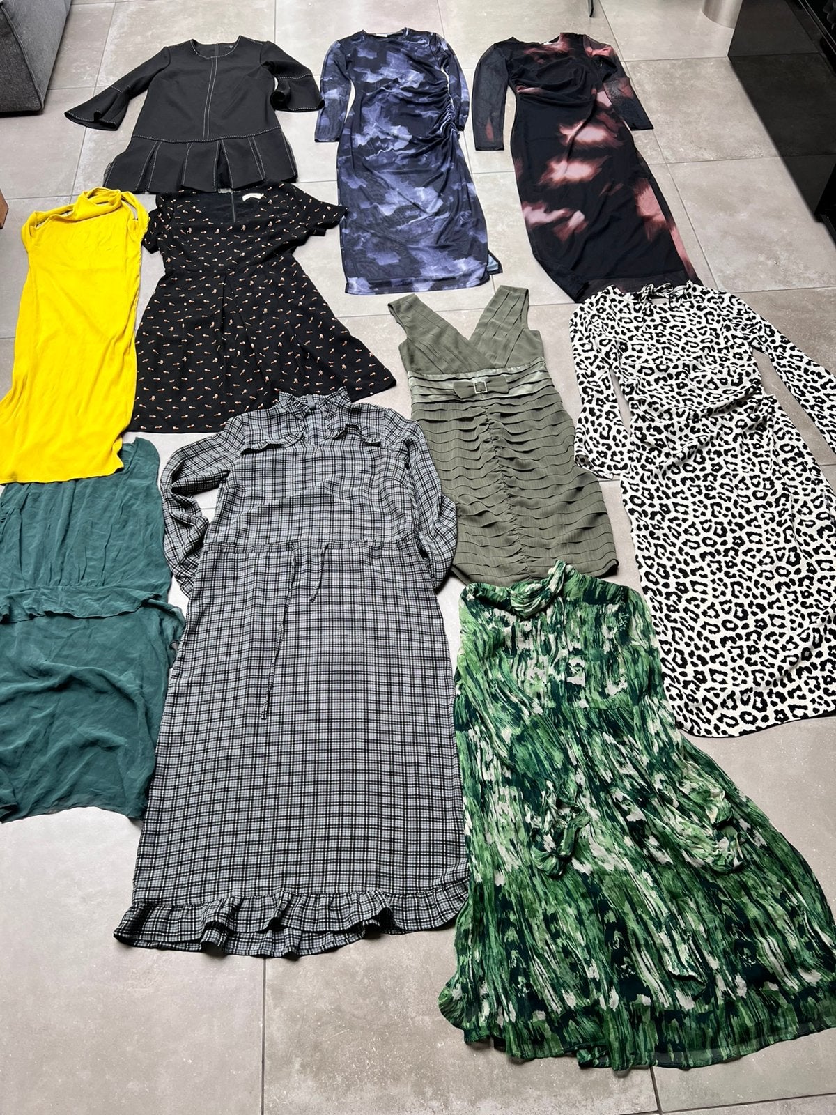 10 X ZOMERSE MERK JURKEN PAKKET BIJNA GRATIS, Kleding | Dames, Ophalen of Verzenden, Zo goed als nieuw, Maat 38/40 (M)