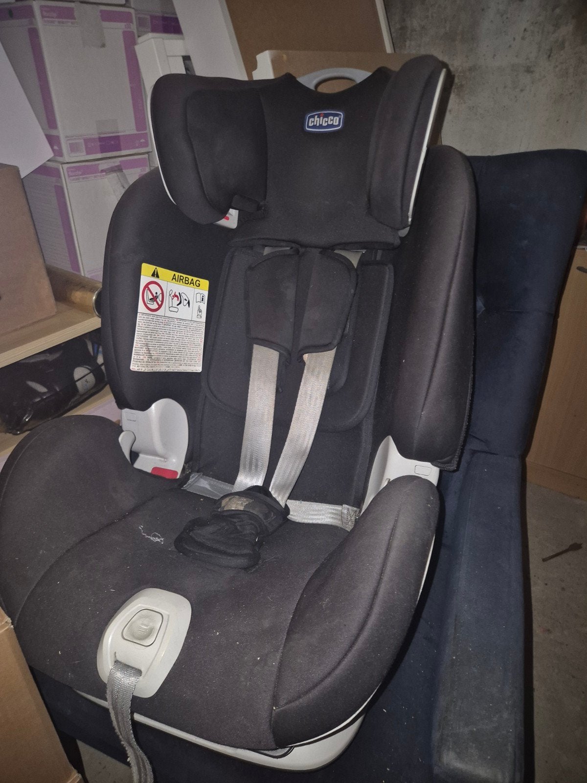 Chicco Seat-Up 012 Autostoeltje (0-25 kg) – Met Isofix – Net, Gebruikt, Slaapstand, Ophalen of Verzenden, 9 t/m 36 kg