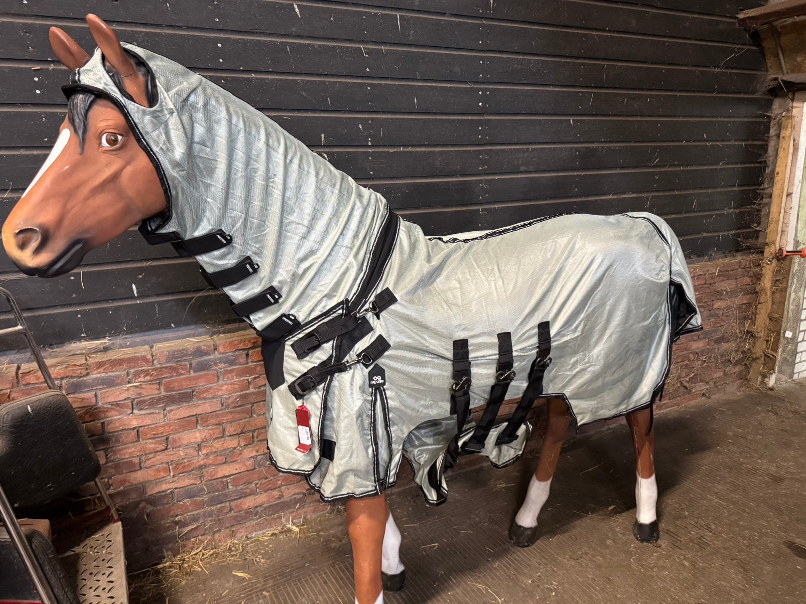 Vliegendeken Presteq smartprotection maat 175, 185, 205, Dieren en Toebehoren, Paarden en Pony's | Dekens en Dekjes, Nieuw, Vliegendeken