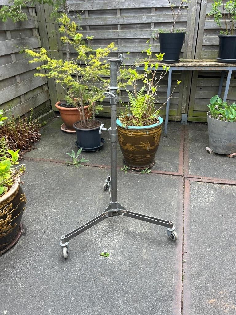 6) Originele Mole Richardson lamp standaard., Ophalen, Metaal of Aluminium, ., Vloerspot of Grondspot