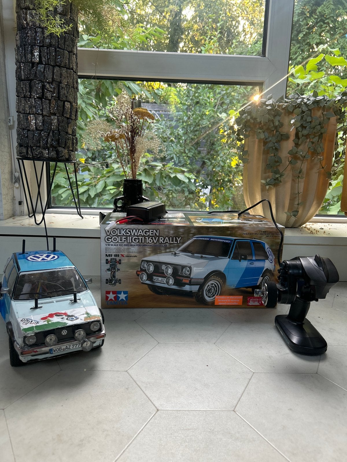 Tamiya Volkswagen Golf II GTI 16V Rally RC Auto, Hobby en Vrije tijd, Gebruikt, Schaal 1:10, Auto onroad, RTR (Ready to Run)