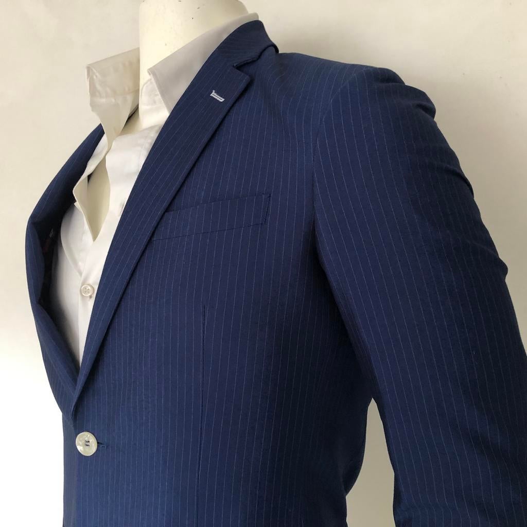 Barsoi Colbert - Italiaanse viscose blend - Maat 48, Kleding | Heren, Kostuums en Colberts, Zo goed als nieuw, Maat 48/50 (M)
