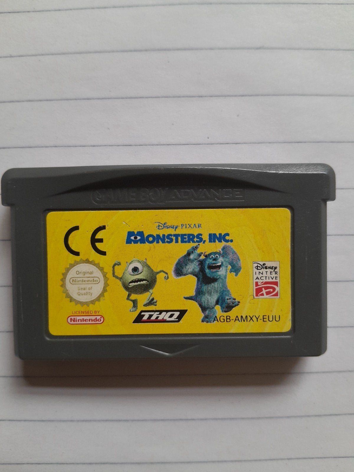 monsters inc.gameboy advance, Avontuur en Actie, Gebruikt, 1 speler, Ophalen of Verzenden