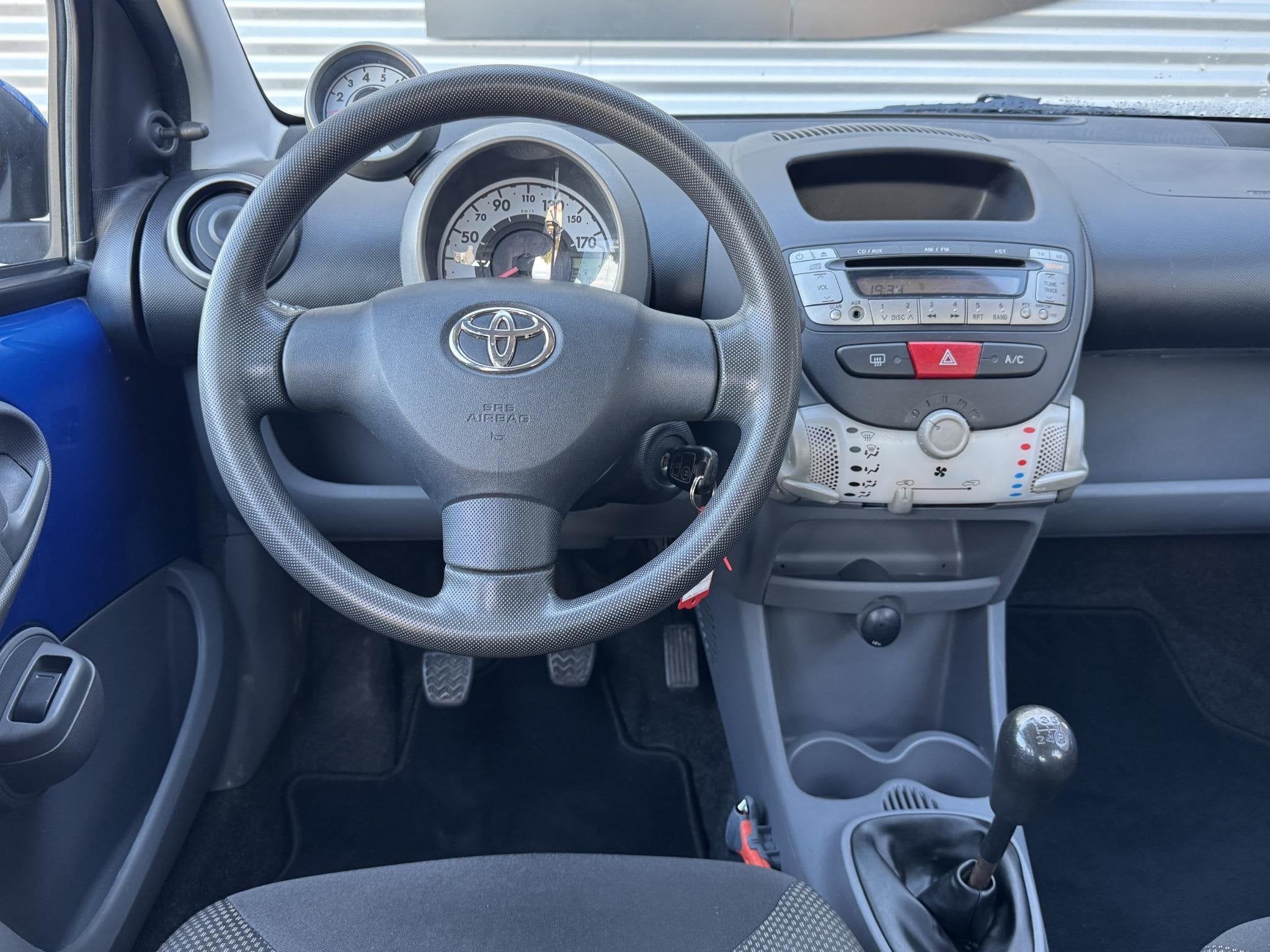 Toyota Aygo 1.0-12V Cool 5-Deurs|Airco|Elektr. Ramen|LM Velg, Voorwielaandrijving, Euro 5, Stof, Gebruikt