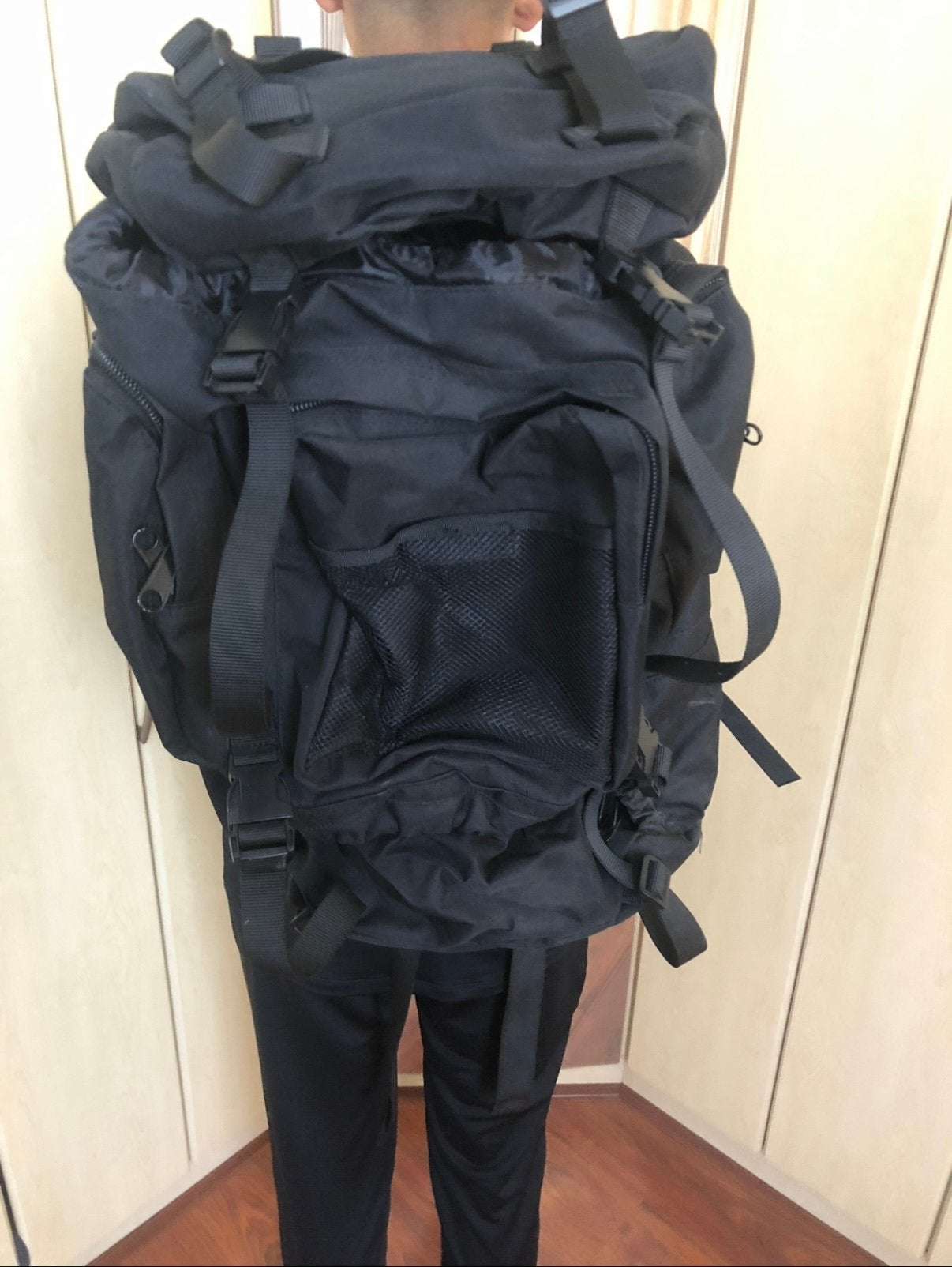 Tactical bag, 30 cm of meer, Zwart, Ophalen of Verzenden, Nieuw