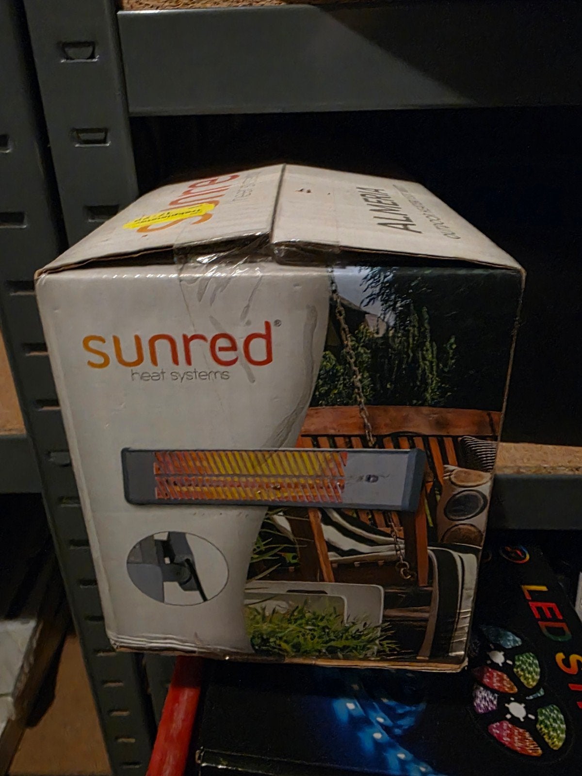 Sunred Heat Systems Almera Terrasverwarmer, Ophalen of Verzenden, Nieuw, Elektrisch, Parasol