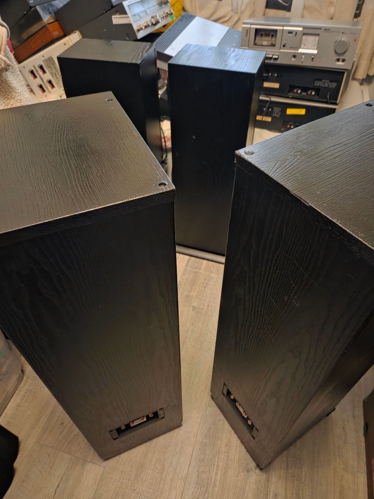Marantz 74DS660 Floorstanding speakers (uiterst zeldzaam), Vloerstaande luidspreker, Gebruikt, 120 tot 150 watt, Basreflex
