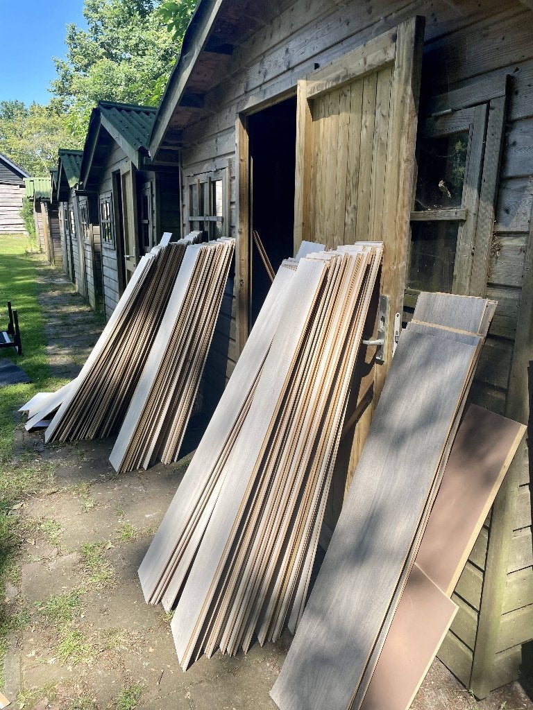 Laminate Flooring, Ophalen, Gebruikt, 50 tot 150 cm, 10 m² of meer
