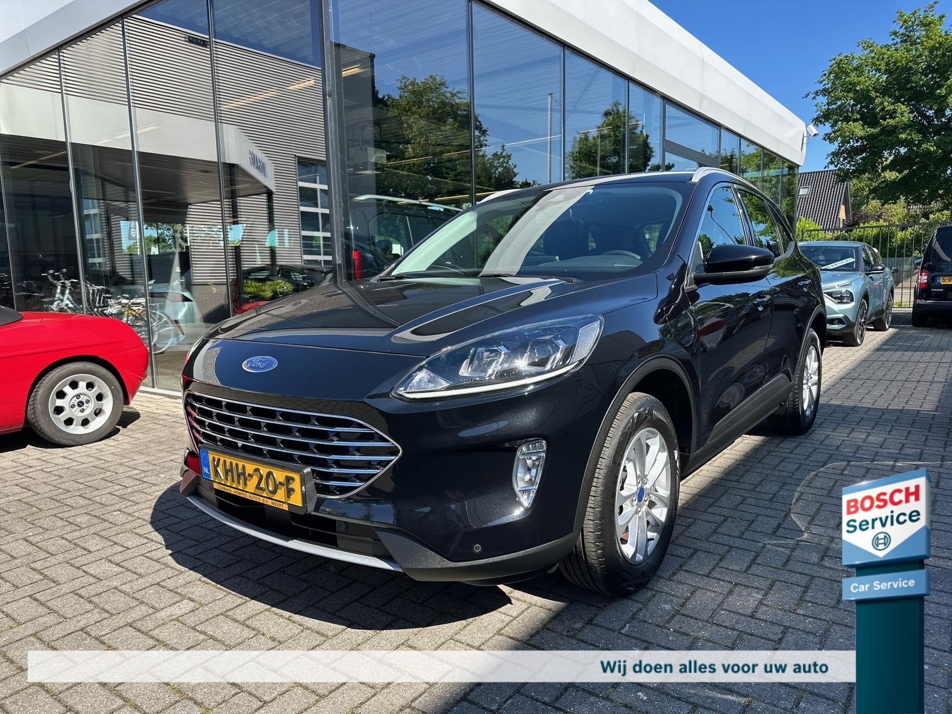 FORD Kuga 2.5 PHEV automaat PLUG IN HYBRID 225pk Titanium AL, Auto's, Automaat, Stof, Gebruikt, 4 cilinders