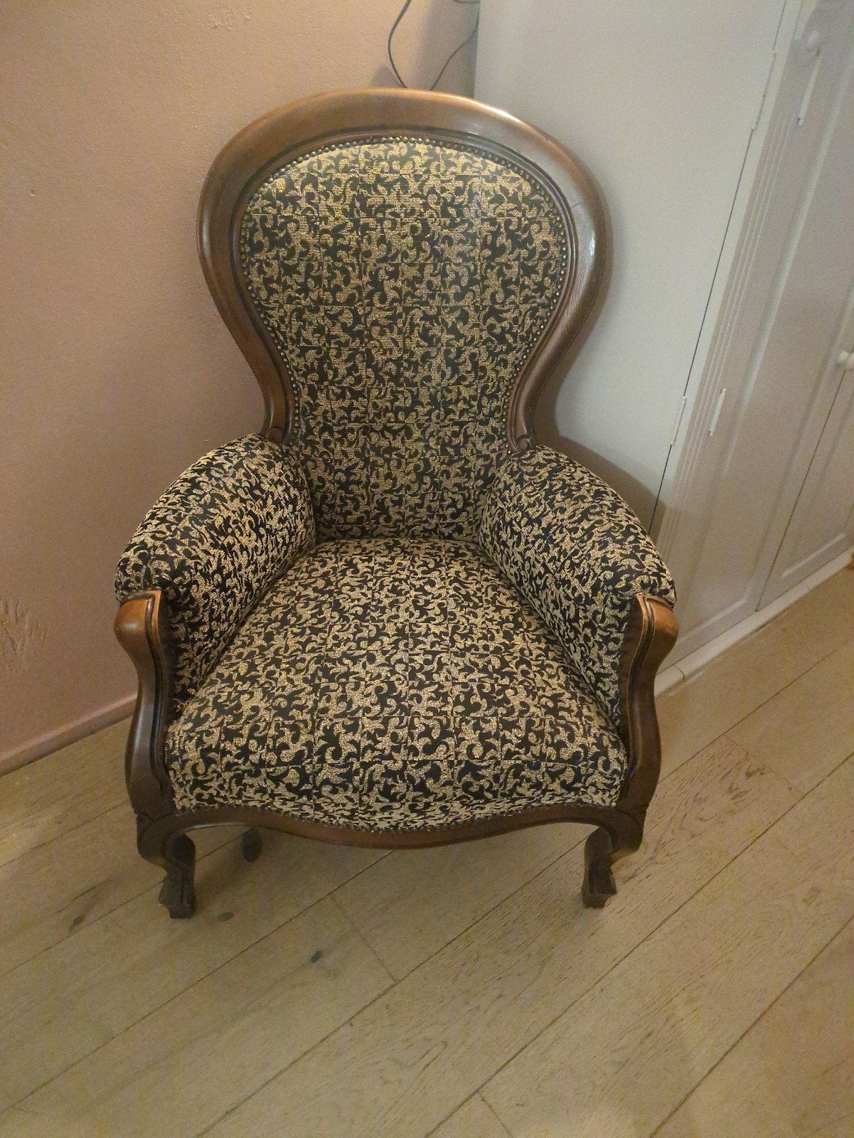 nette brocante stoel, Ophalen of Verzenden, Zo goed als nieuw, Stoel(en)
