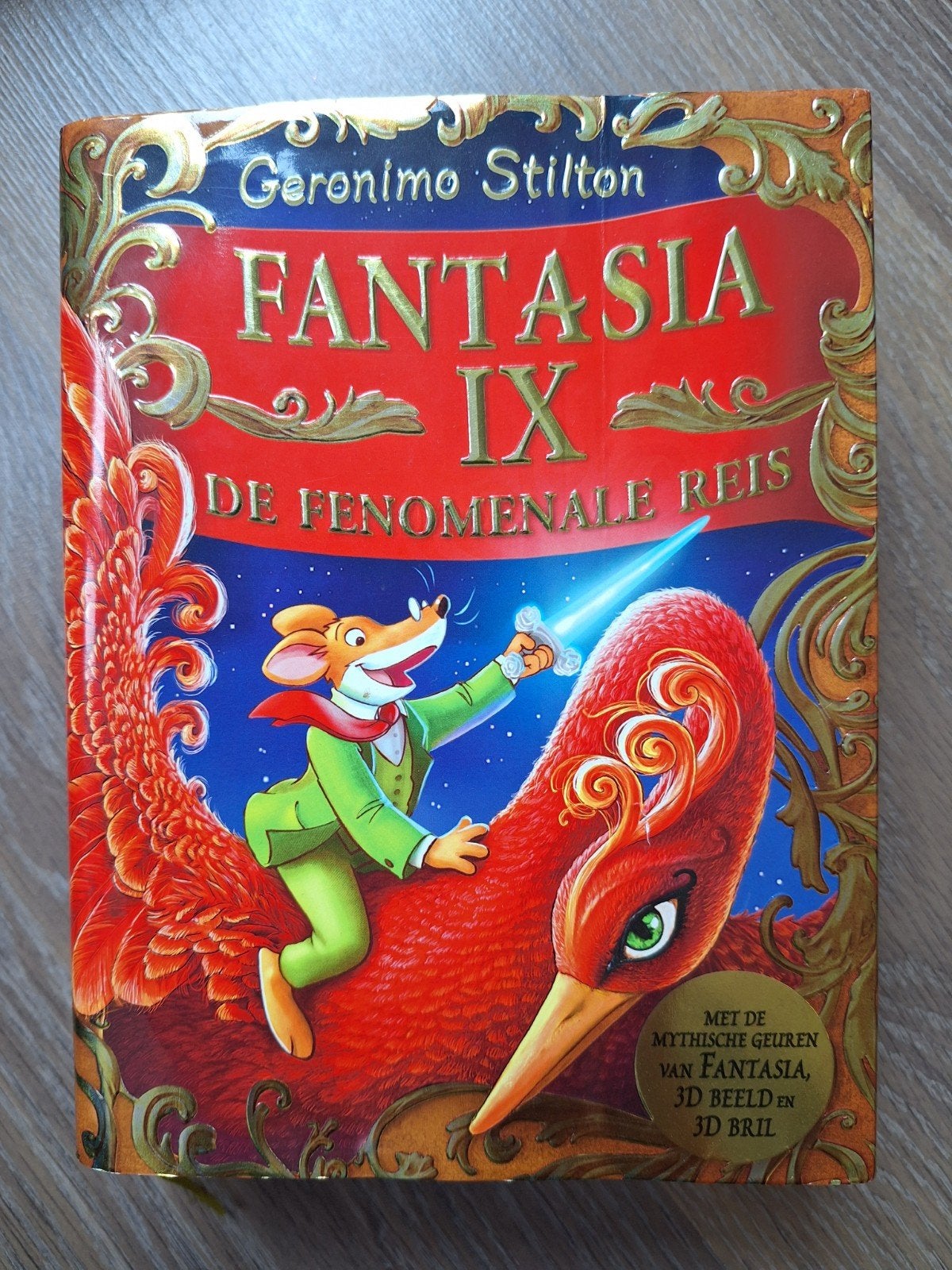 Geronimo Stilton Fantasia IX: De Fenomenale Reis, Boeken, Ophalen of Verzenden, Gelezen, Geronimo Stilton