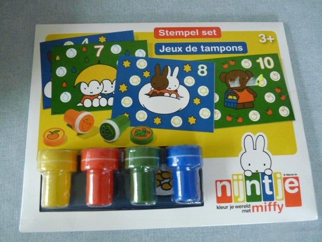 Nijntje stempels, 4 stuks zelf inktend, en 10 kaarten Nieuw, Ophalen of Verzenden, Nieuw, Overige typen