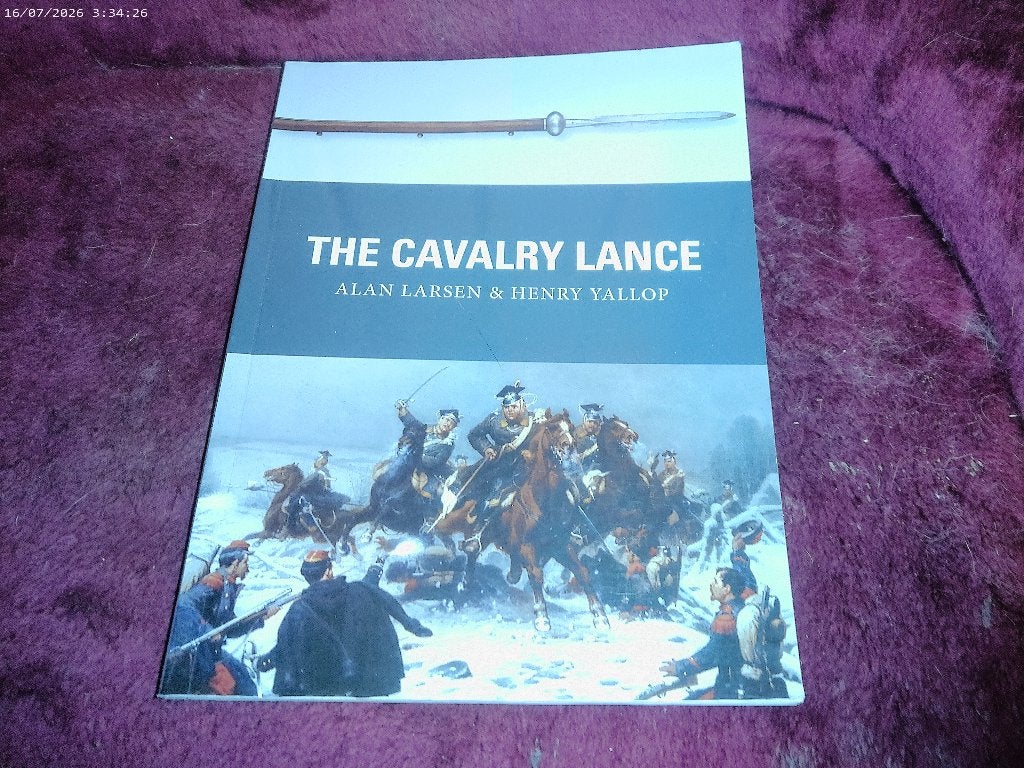 Boek Osprey Weapon - The Cavalry Lance, Ophalen of Verzenden, Voor 1940, Zo goed als nieuw, Landmacht