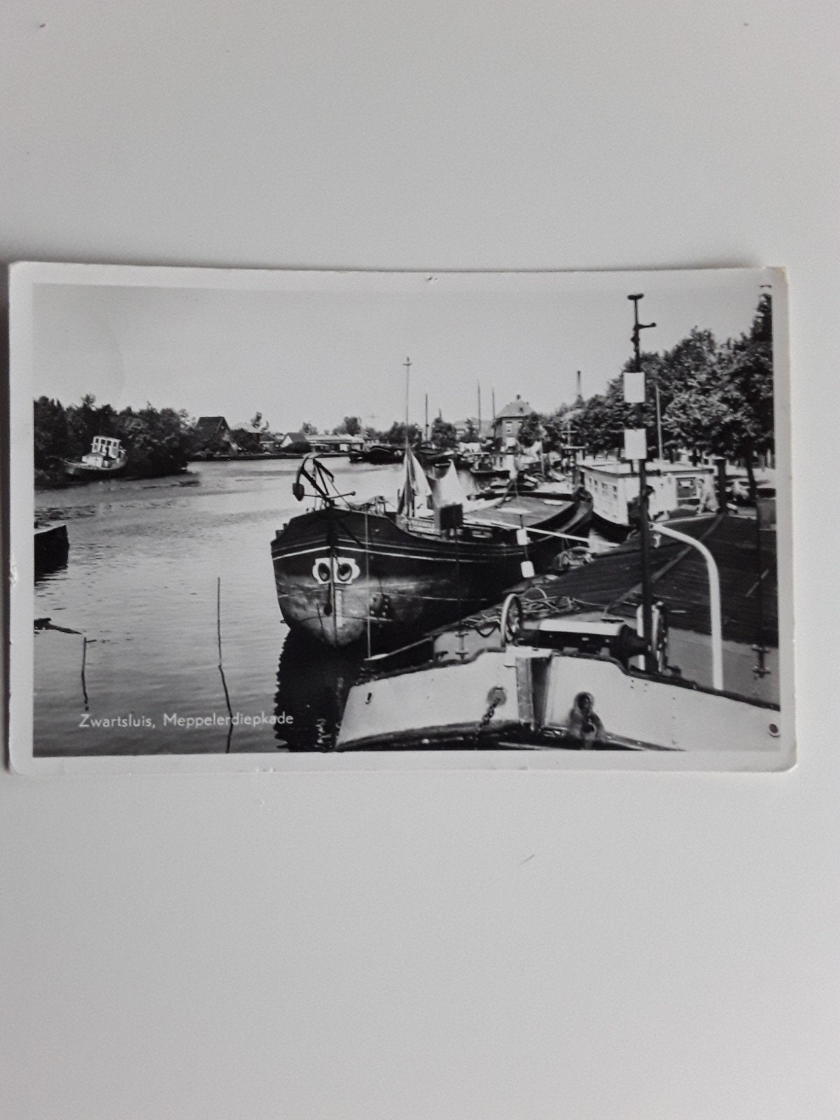 Zwartsluis, Verzamelen, Ophalen of Verzenden, 1940 tot 1960, Gelopen, Overijssel