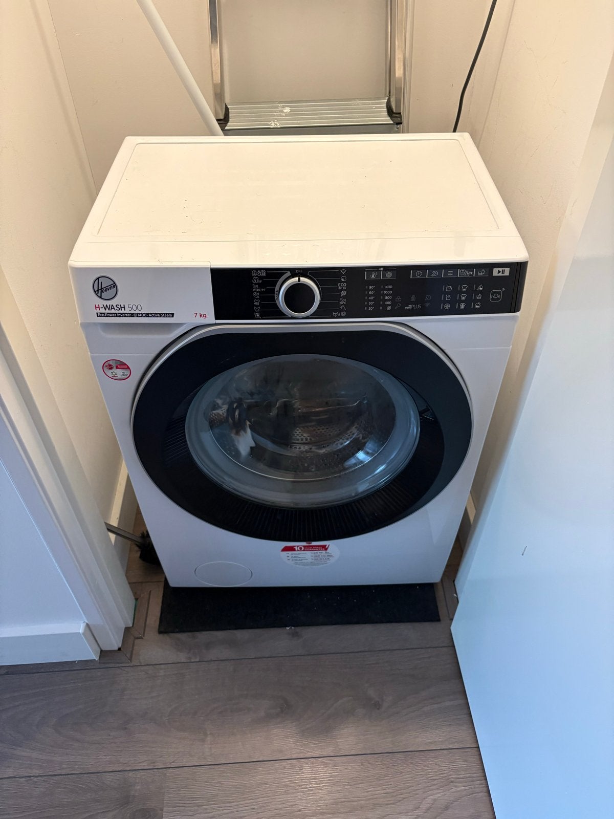 Hoover H-WASH 500 Wasmachine 7kg - Goede Conditie, Ophalen, 6 tot 8 kg, Gebruikt, Voorlader