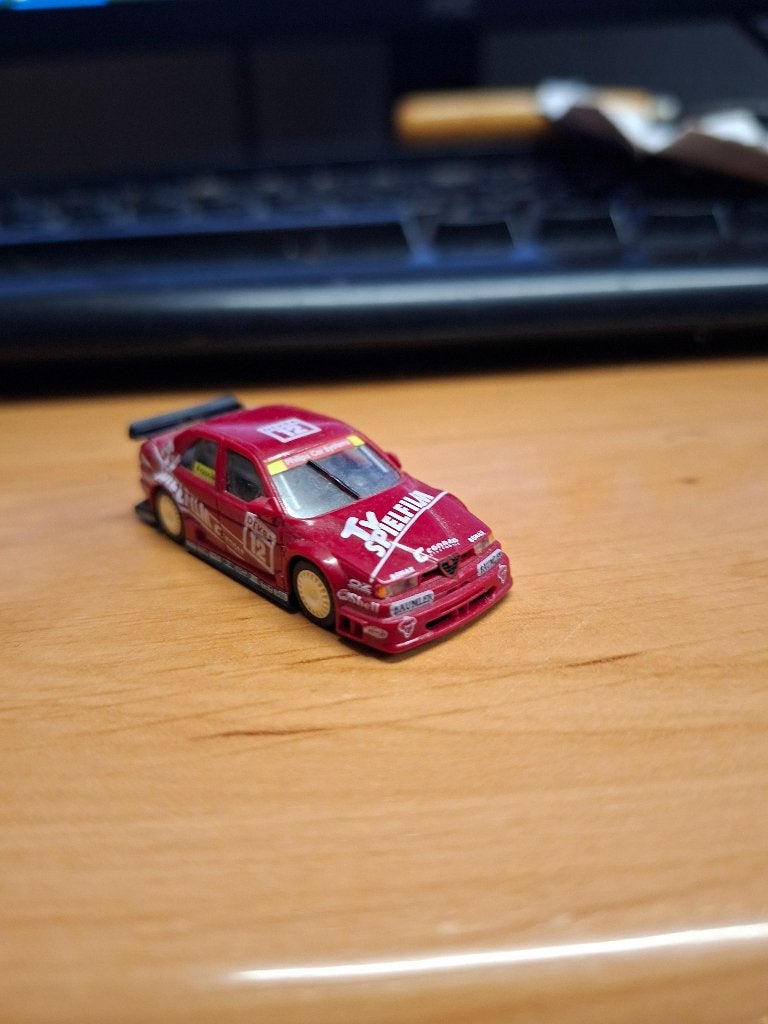 Herpa Alfa Romeo 155  V8 Ti, Hobby en Vrije tijd, Ophalen of Verzenden, Auto, Herpa