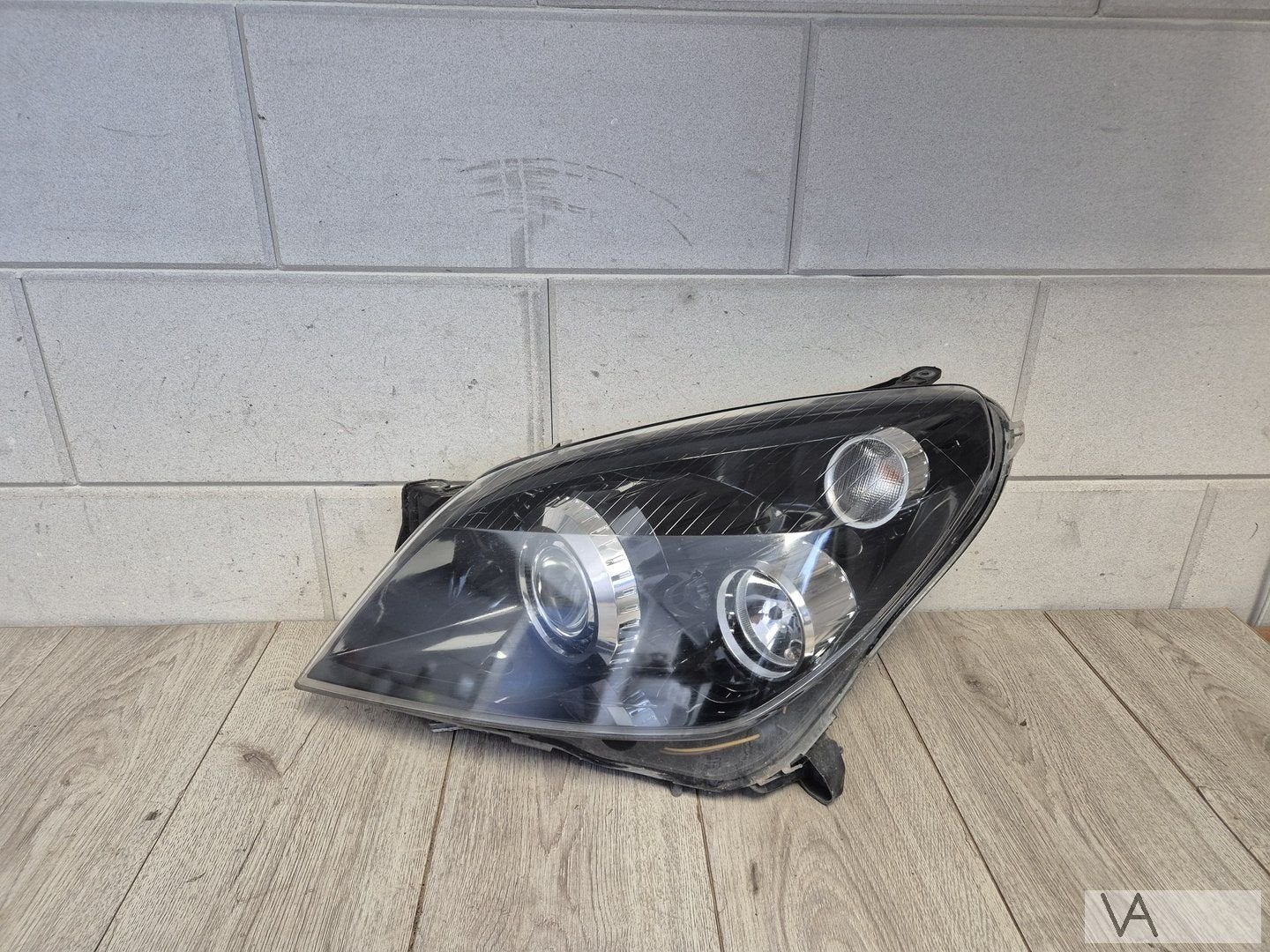 Koplamp links XENON voor Opel Astra H 2004 - 2010 zwart, Gebruikt, -, -, Opel