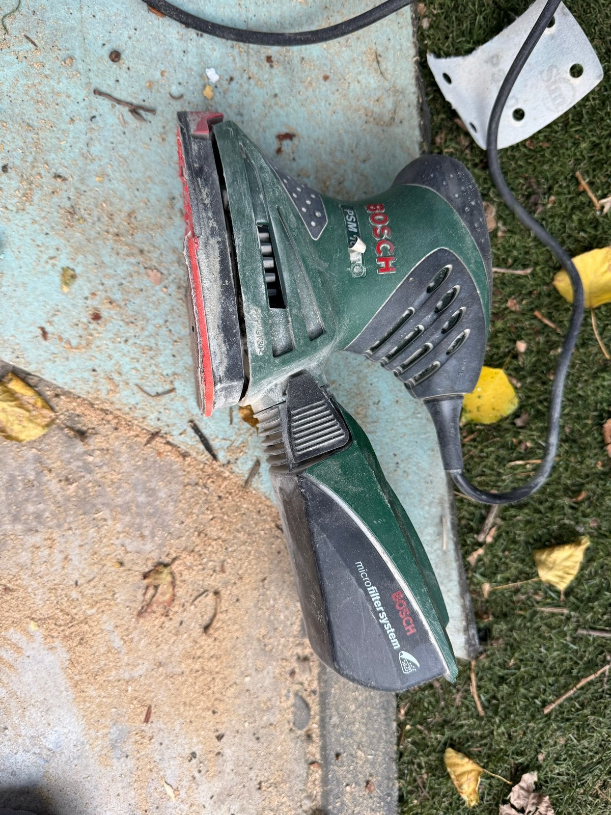 Bosch PSM 160 A Multischuurmachine - Gebruikt, Ophalen of Verzenden, Gebruikt, Minder dan 600 watt, Overige typen