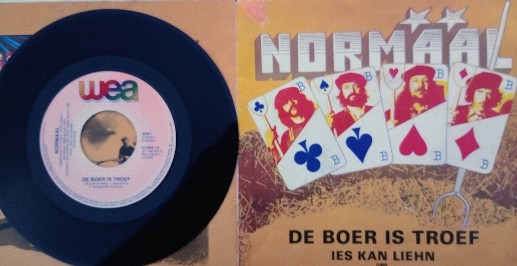 Normaal – De Boer Is Troef -  Posterbag, Gebruikt, 7 inch, Ophalen of Verzenden, Nederlandstalig