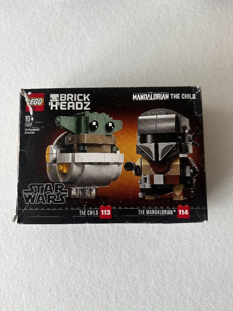 Lego Brickheadz The Mandalorian and The Child 75317, Ophalen, Star Wars, Lego, Zo goed als nieuw