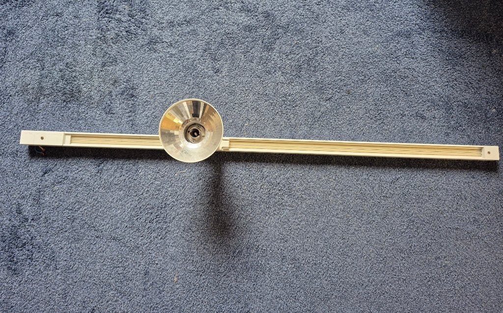 licht rail met spot, Ophalen of Verzenden, Gebruikt