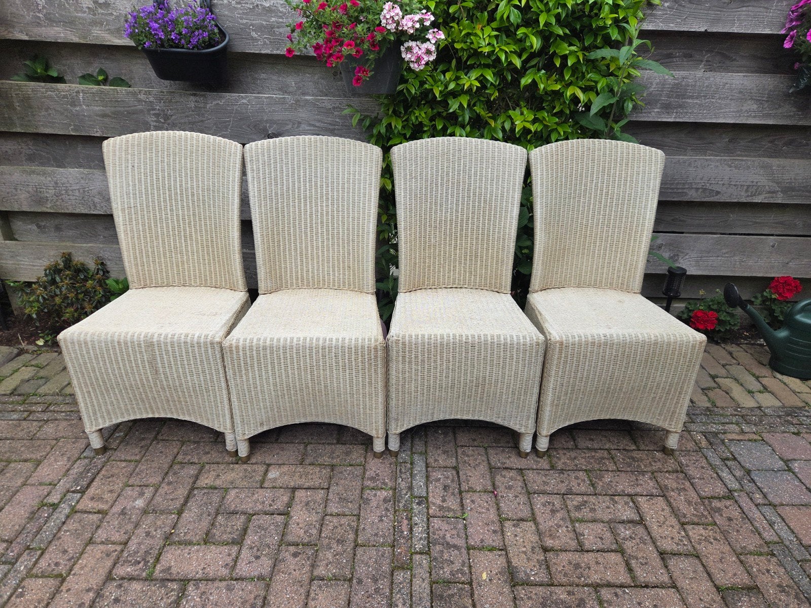 Set van 4 tuinstoelen (W.S. Snippe Original) alleen ophalen!, Ophalen, Gebruikt, Overige kleuren, Vier