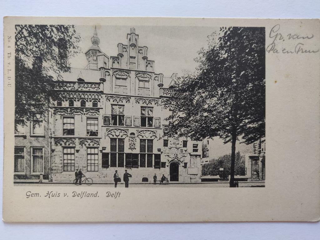 X1279 Delft 1904, Ophalen of Verzenden, Voor 1920, Zuid-Holland