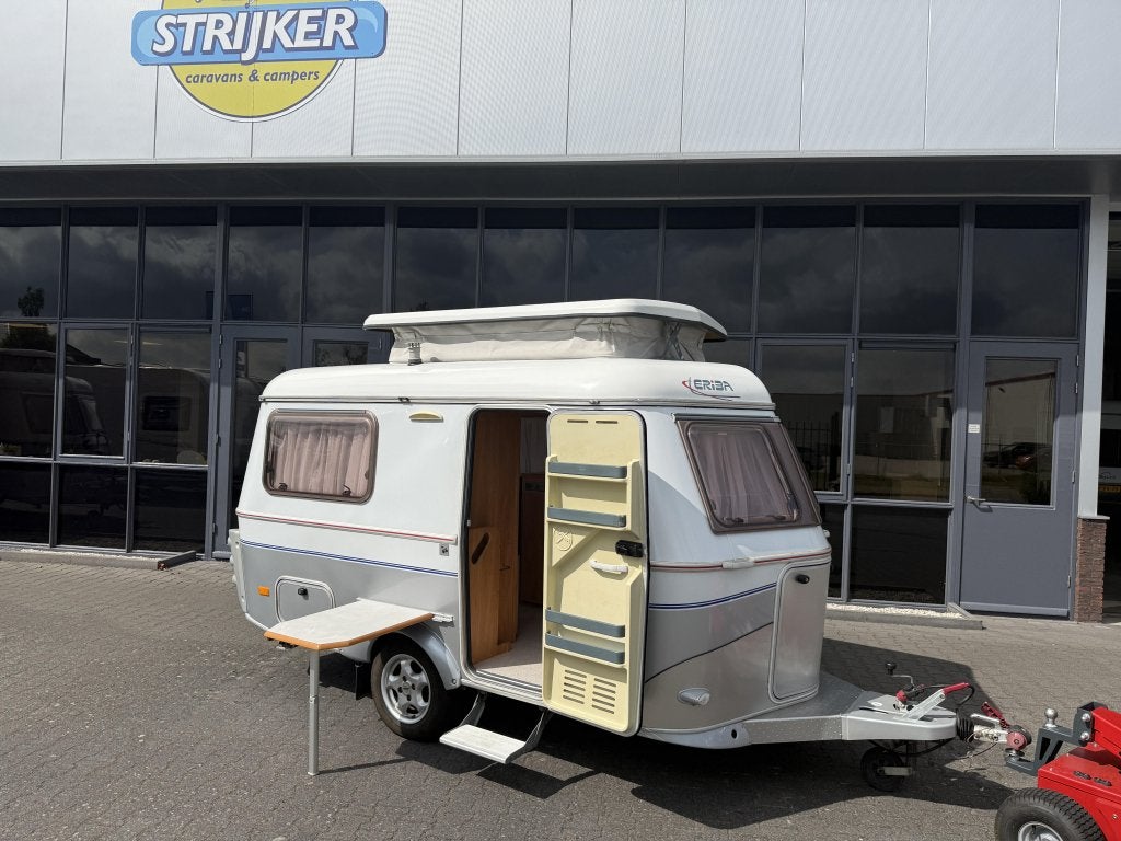 Eriba Touring GT Familia 310 Bed + Zit Porta Potti 850KG max, Caravans en Kamperen, Caravans, Treinzit, Tot en met 3, 500 - 750 kg