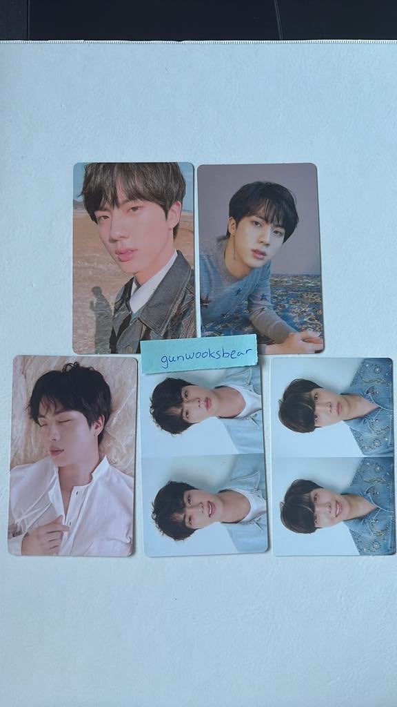 BTS ly tear photocard Jin & jhope, Ophalen of Verzenden, Zo goed als nieuw, Foto of Kaart
