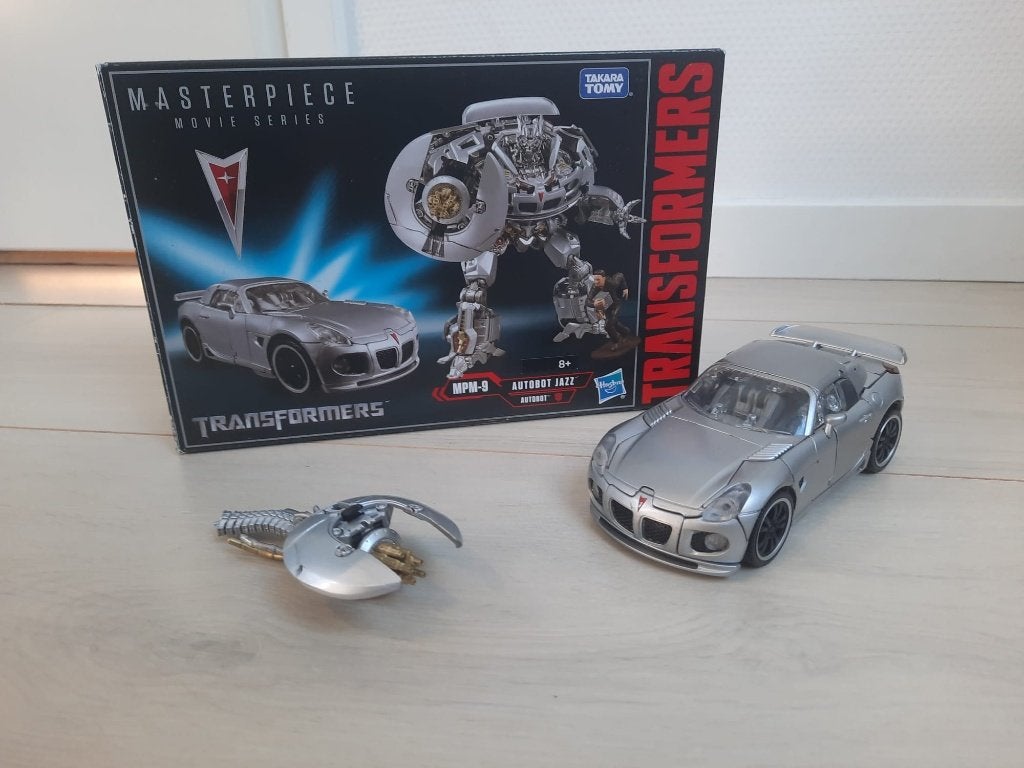Transformers Masterpiece MPM-9 Autobot Jazz, Verzamelen, Transformers, Overige generaties, Ophalen of Verzenden, Zo goed als nieuw
