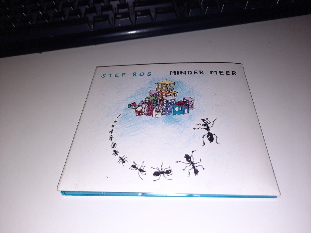 CD Stef Bos ‎– Minder Meer, Ophalen, Zo goed als nieuw, Levenslied of Smartlap