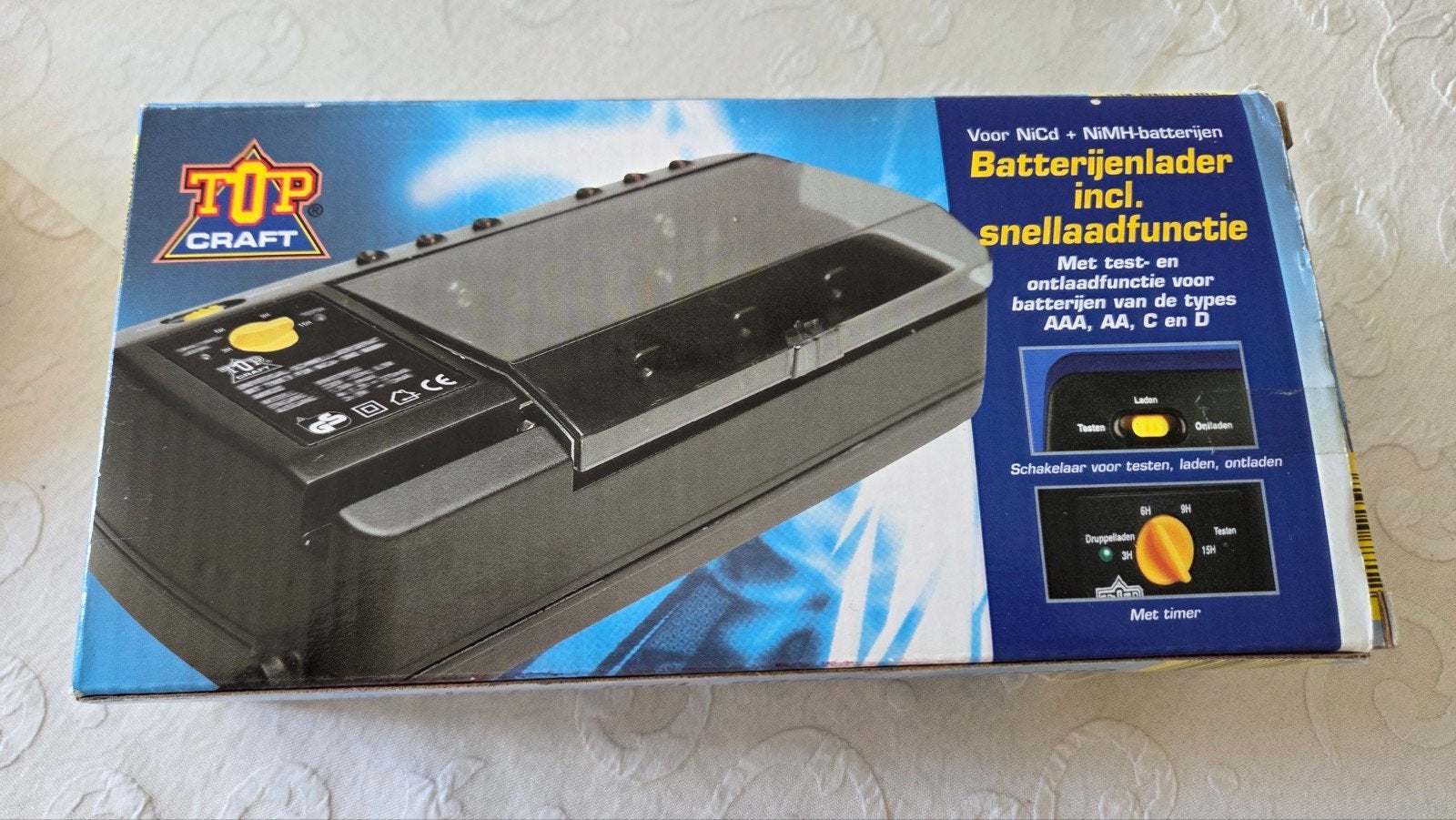 TUP CRAFT Batterijlader met snellaadfunctie, Ophalen of Verzenden