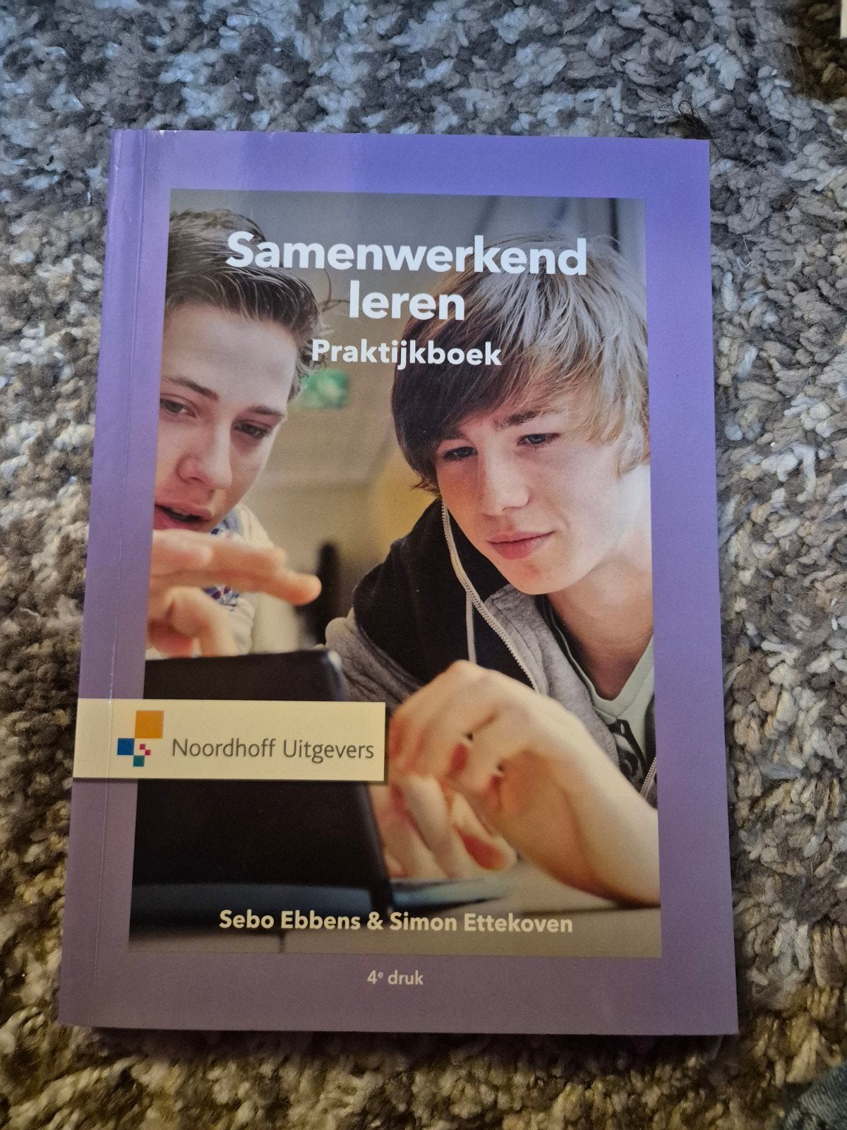 Samenwerkend leren praktijkboek, Boeken, Sebo Ebbens; Simon Ettekhoven, Zo goed als nieuw, Alpha, HBO