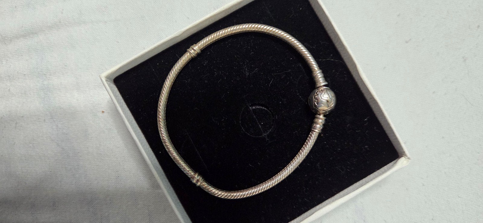 Pandora disney armband, Ophalen of Verzenden, Zo goed als nieuw, Zilver, Zilver
