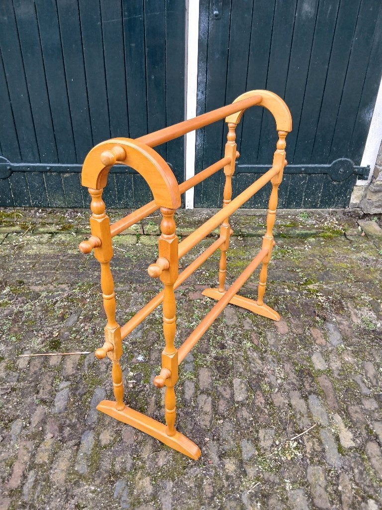 antiek nagemaakt droogrekje 77 cm hoog, 72 cm breed , wasrek, Ophalen, Zo goed als nieuw, Wasrek