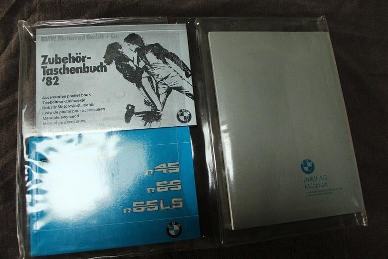 BMW R45 R65 LS 1981 motorrad bordbuch, Motoren, Ophalen of Verzenden, BMW