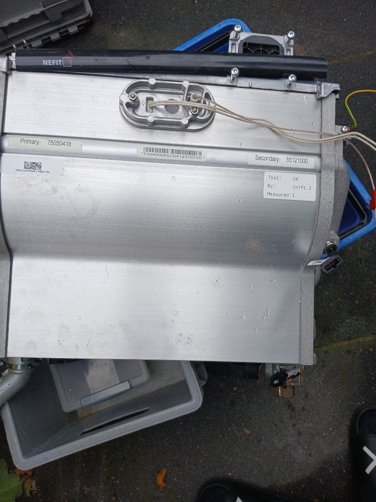 Te koop nefit topline compact hrc cw4 onderdelen, 30 tot 80 cm, Gebruikt, Hoog rendement (Hr), Cv-ketel of Combi-ketel