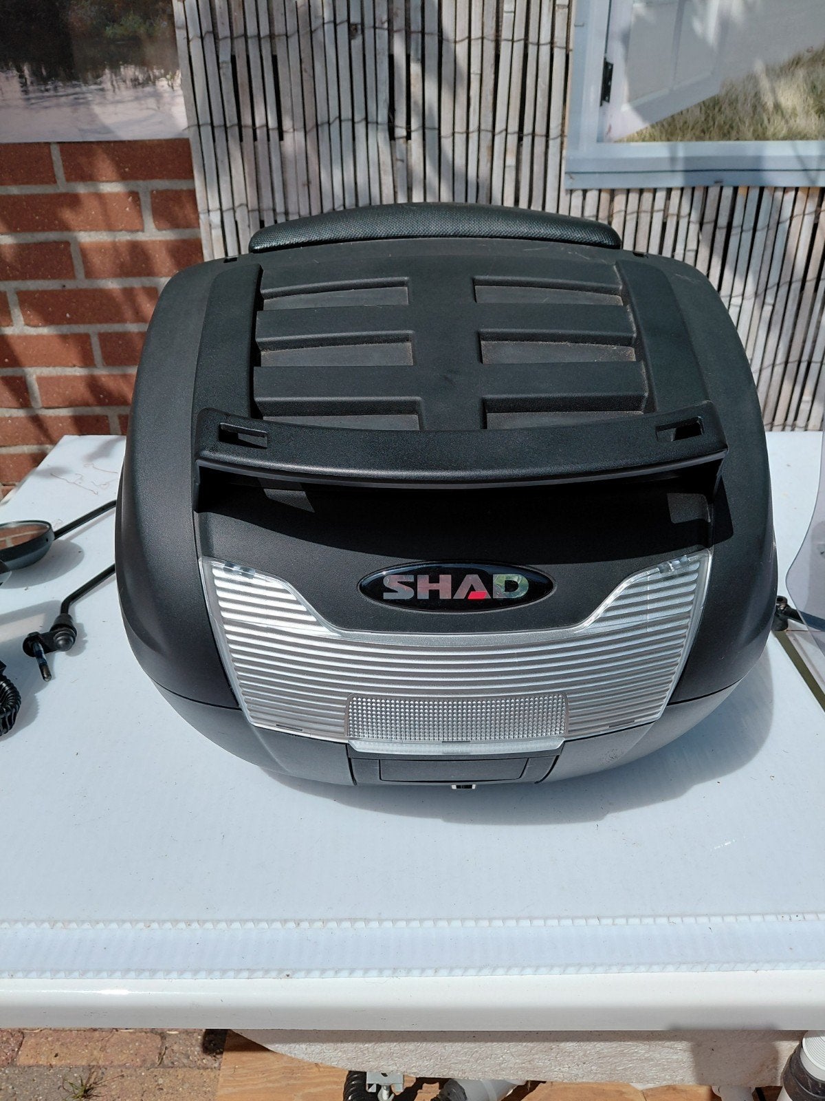 SHAD Topkoffer voor motor of scooter, Motoren, Ophalen of Verzenden, Gebruikt
