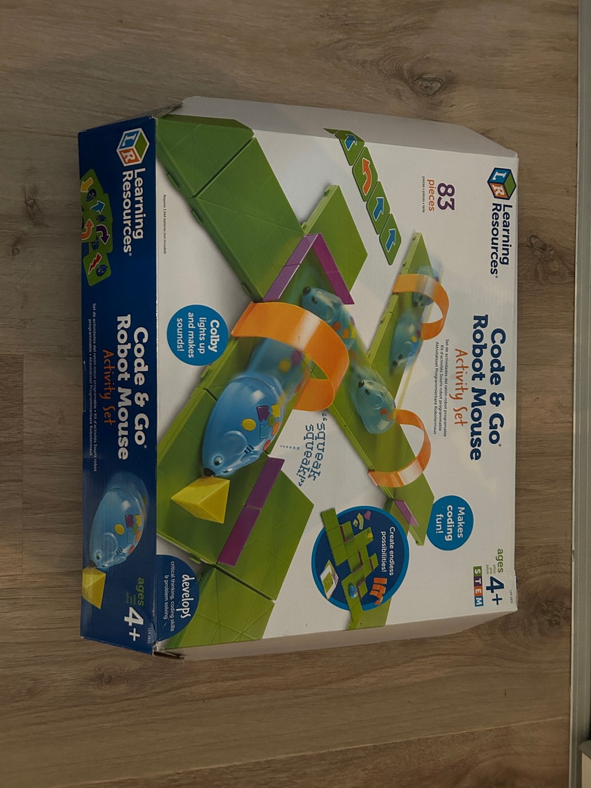 Learning Resources Code & Go Robot Muis Activiteitenset, Ophalen of Verzenden, Zo goed als nieuw, Bouwen, Met licht