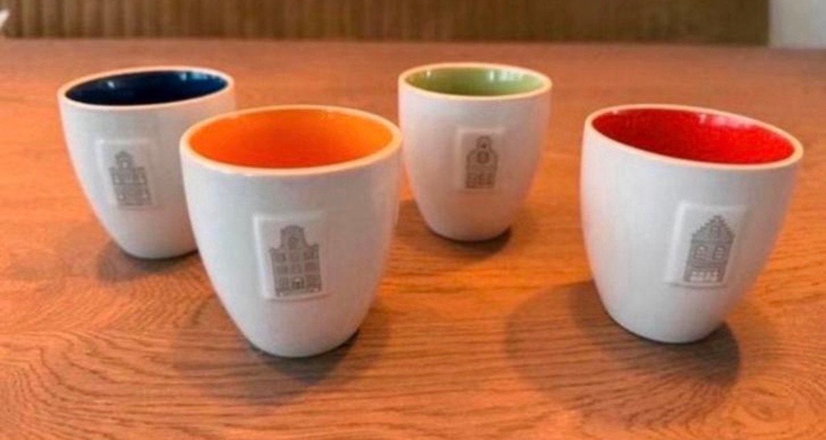 Douwe Egberts Koffiekopjes, Nieuw, Ophalen of Verzenden, Overige stijlen, Kop(pen) en/of Schotel(s)