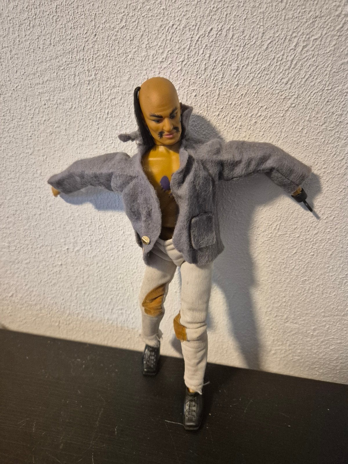 Vintage actiefiguur met kleding en accessoires, Kinderen en Baby's, Ophalen of Verzenden