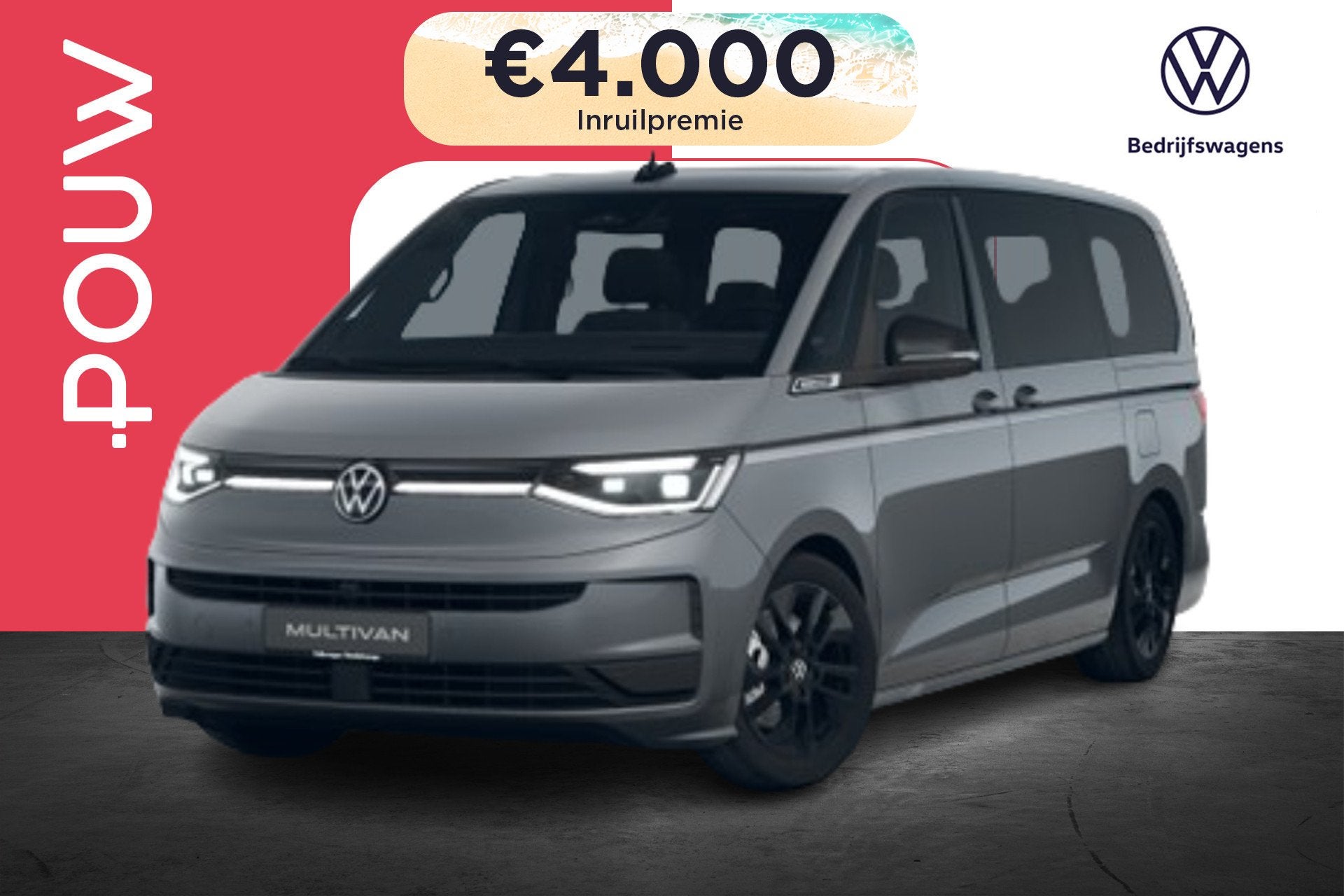 Volkswagen Multivan 1.5 eHybrid 245pk L2 Bulli Edition 4Moti