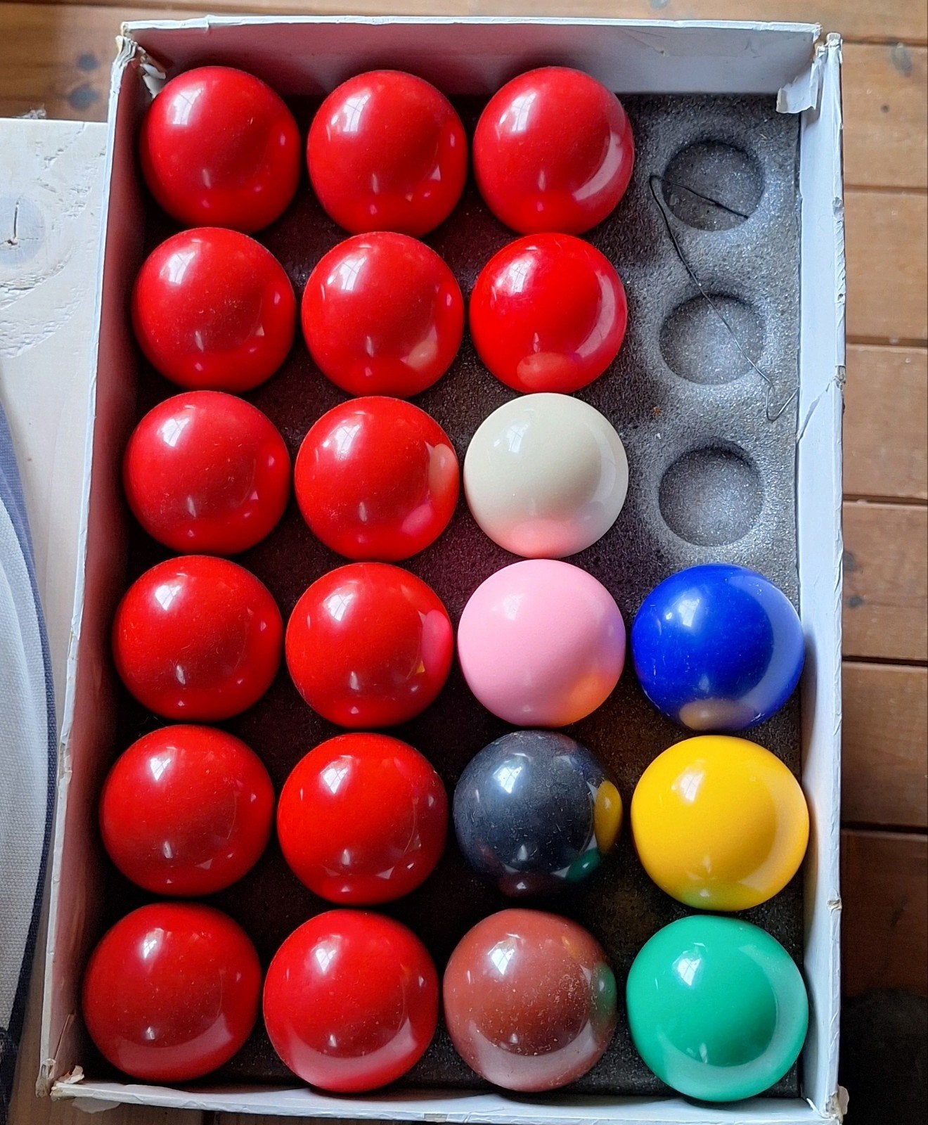Snooker ballen., Ophalen, Nieuw, Keu of Ballen