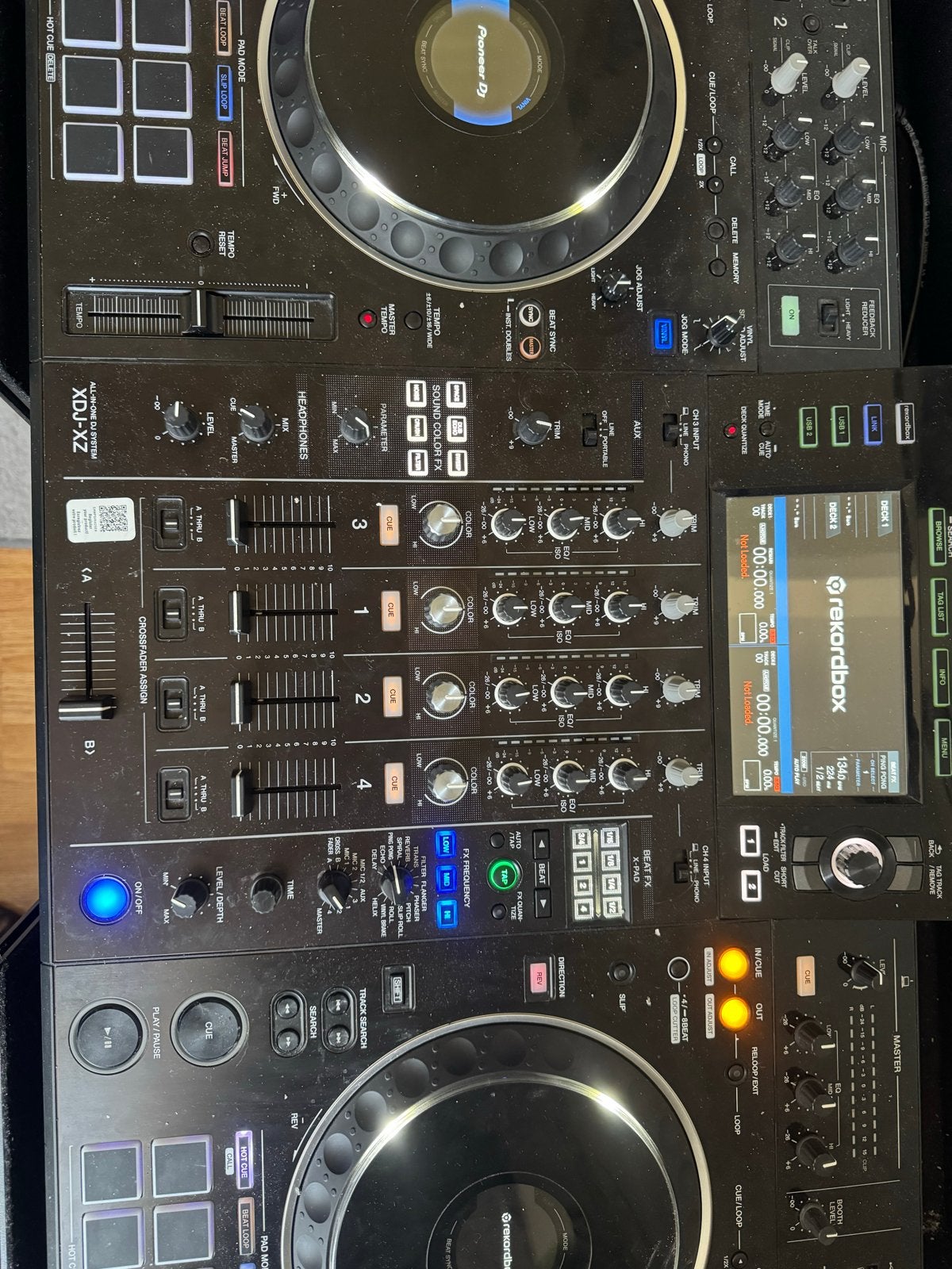 Pioneer DJ XDJ-XZ DJ-set met flightcase, Ophalen, Zo goed als nieuw, Dj-set, Pioneer