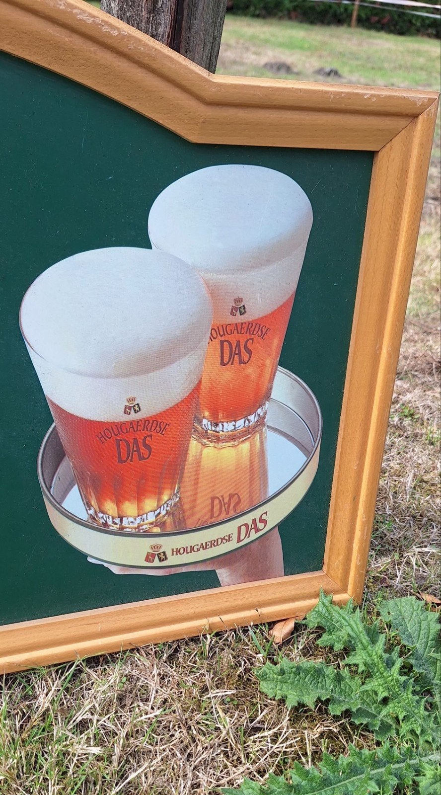 Vintage krijtbord reclamebord - Horeca decoratie, Reclamebord, Gebruikt, ., Ophalen of Verzenden